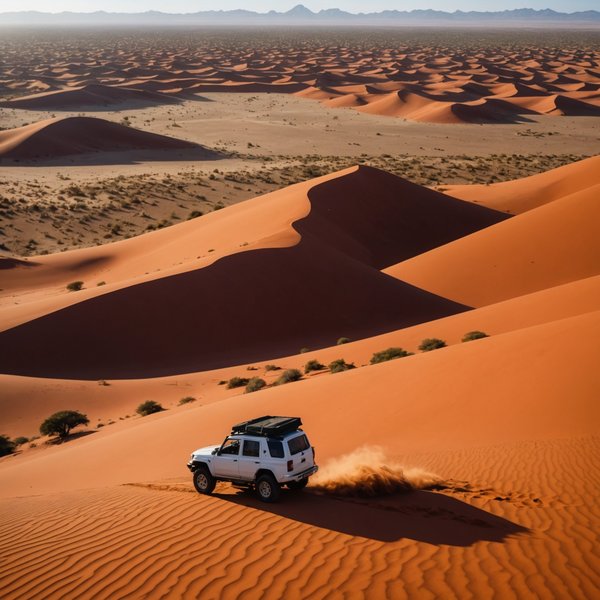 Quels sont les meilleurs conseils pour une exploration des dunes de sable rouge du désert de Namibie?